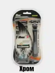 Хром мужская бритва-станок MAX PREMIUM ULTRA KOMFORT