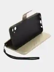 Багровый чехол-книжка с магнитной застежкой для Samsung Galaxy A05 (Самсунг Галакси А05)