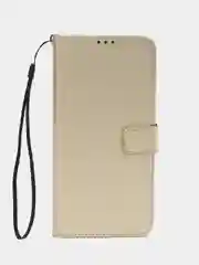 Золотой чехол-книжка с магнитной застежкой для Samsung Galaxy A05 (Самсунг Галакси А05)