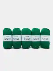Зеленый пряжа YarnArt Baby, 1-5 штук, акрил, 50 г, 150 м