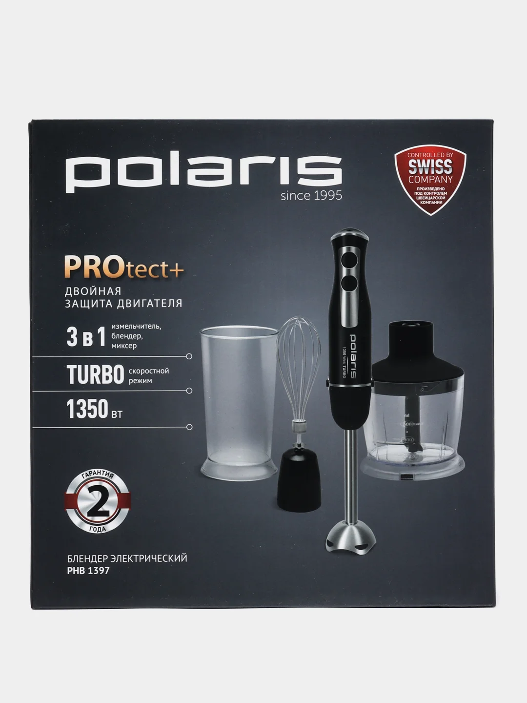 Блендер Polaris PHB 1397, черный