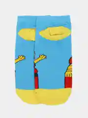 Желтый мужские короткие носки