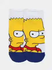 Синий мужские короткие носки