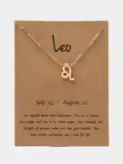 Серый подвеска гороскоп/на шею/знак зодиака/для девушек/украшение/подарок/цепочка на шею/кулон