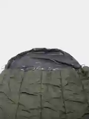 Оливковый спальный мешок спальник зимний с капюшоном, 200 на 80 см
