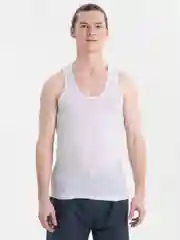 Белый майка мужская