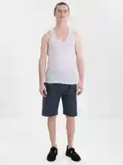 Белый майка мужская