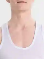 Белый майка мужская
