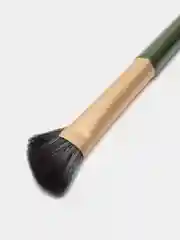 Зеленый кисть для контуринга, кисть для хайлайтера, для растушевки скульптора