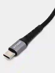 Темно-синий кабель зарядный для быстрой зарядки плетеный type-с usb 6А 1 метр, 2 метра