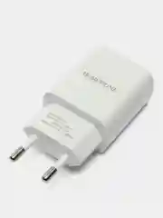 Белый зарядное устройство для телефона блок Borofone BA20A, 1USB до 2.1 А