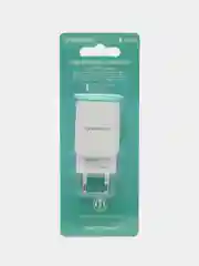 Белый зарядное устройство для телефона блок Borofone BA20A, 1USB до 2.1 А