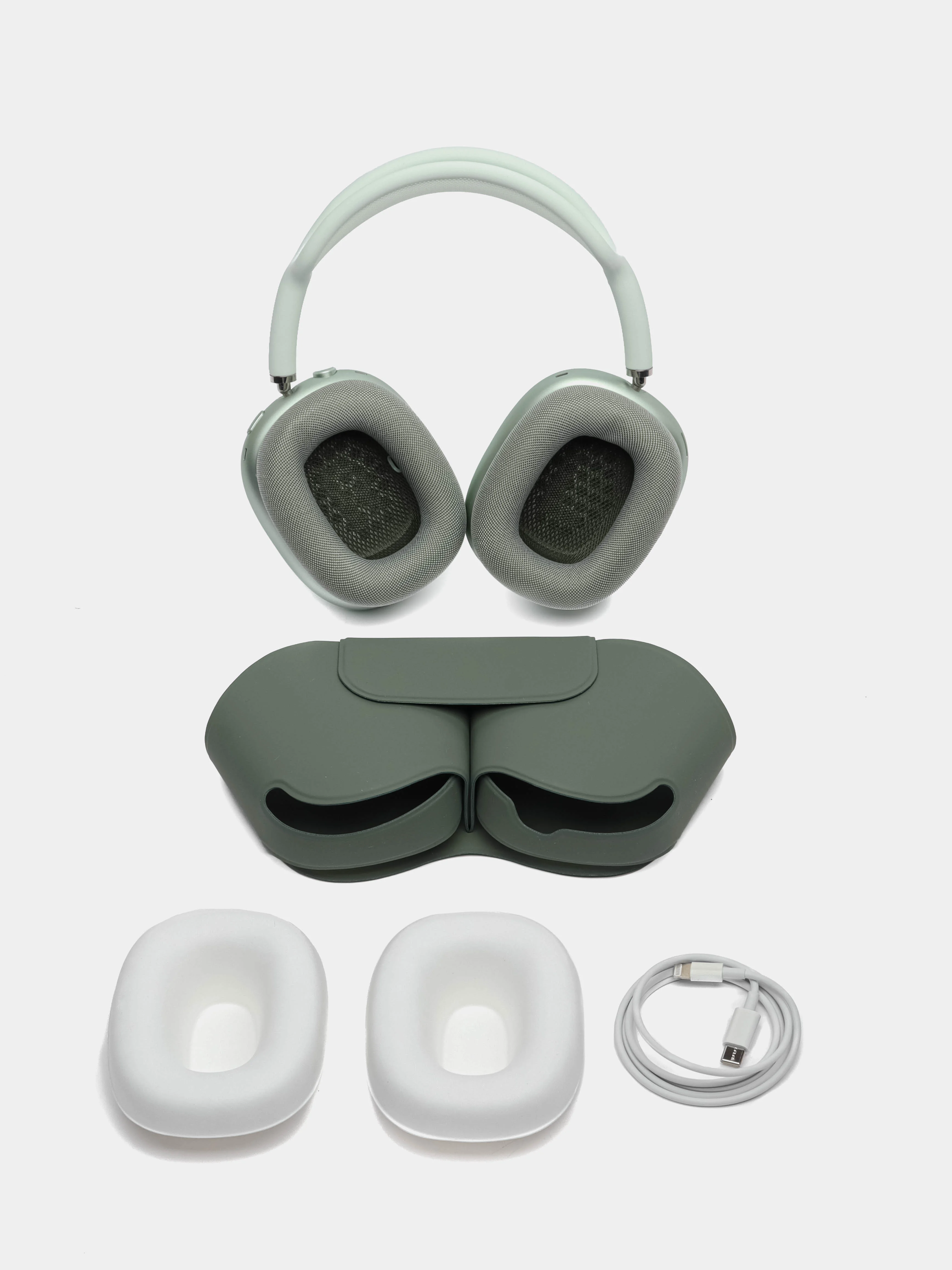 Зеленый беспроводные наушники AirPods Max 2.0 Exclusive, с шумоподавлением и прозрачностью