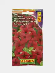 Петуния "Суперкаскадная бургунди", семена, цветы
