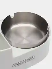 Прозрачный пепельница настенная, для дома, со съемной крышкой