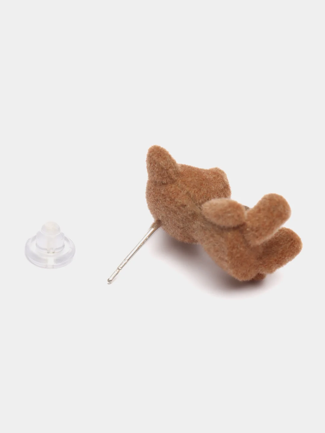 Коричневый серьги пусеты Плюшевые мишки Teddy Bear