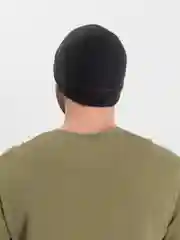 Угольный мужская шапка на флисе