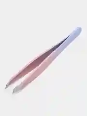 Профессиональный пинцет для выщипывания бровей "Milateria" с soft touch поверхностью
