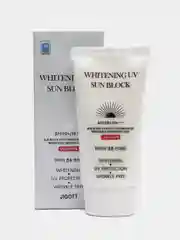 Осветляющий солнцезащитный крем для лица Jigott Whitening UV Sun Block SPF50+ PA+++, 70 мл