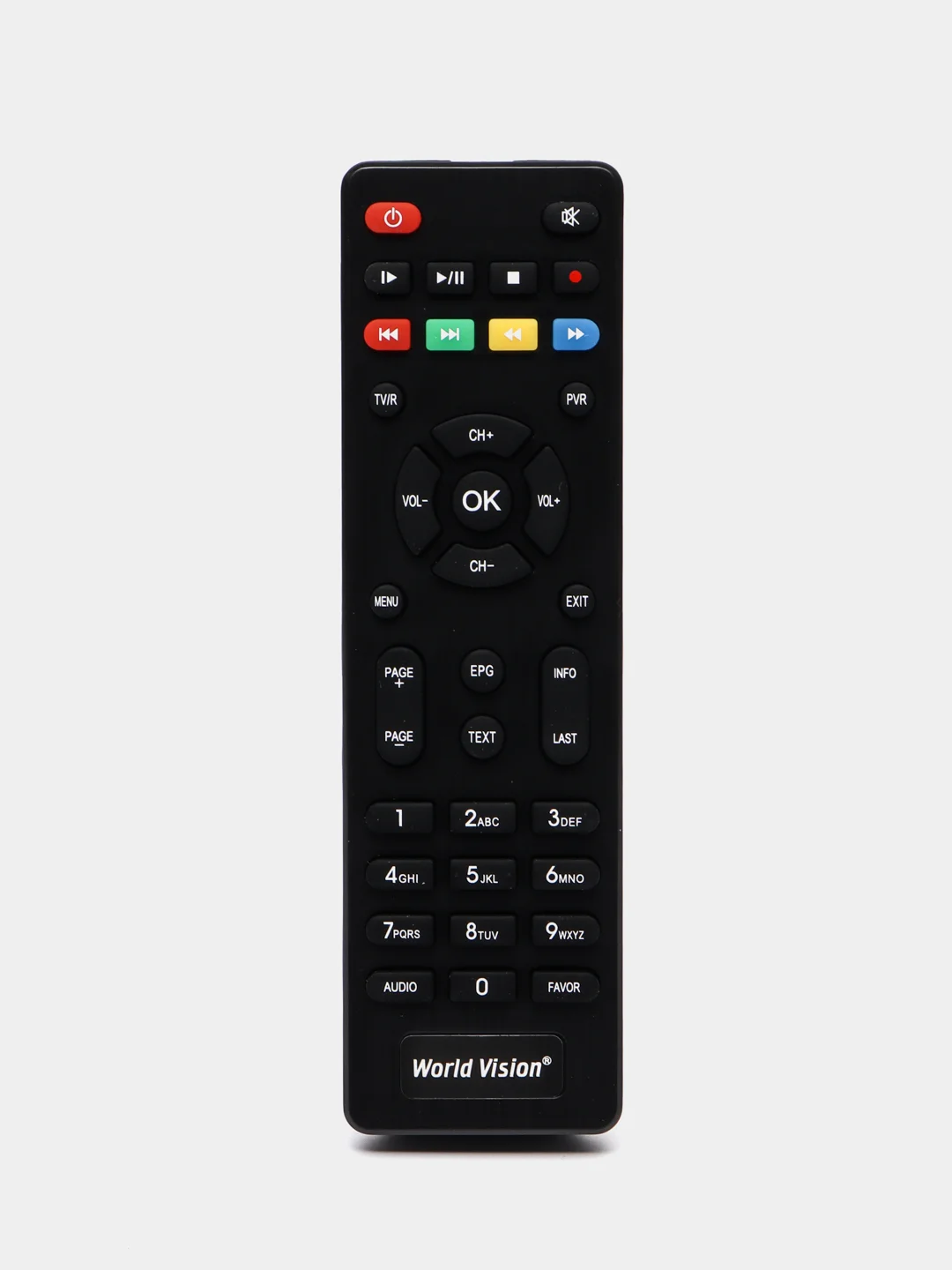 Алый цифровая приставка ресивер для цифрового ТВ DVB-T2 / C World Vision