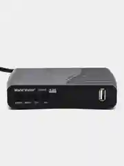 Алый цифровая приставка ресивер для цифрового ТВ DVB-T2 / C World Vision