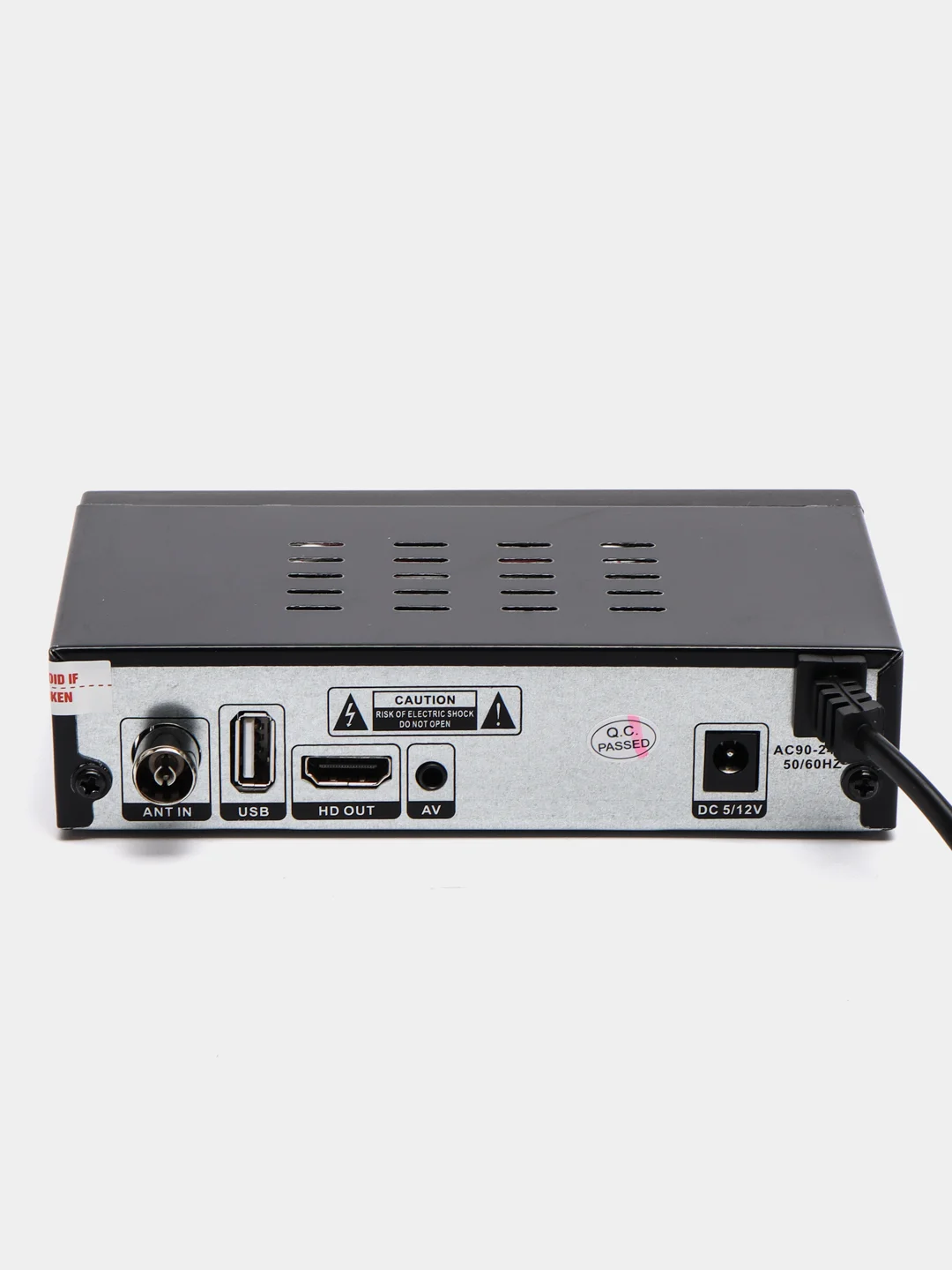 Бежевый цифровая приставка ресивер для цифрового ТВ DVB-T2 / C World Vision