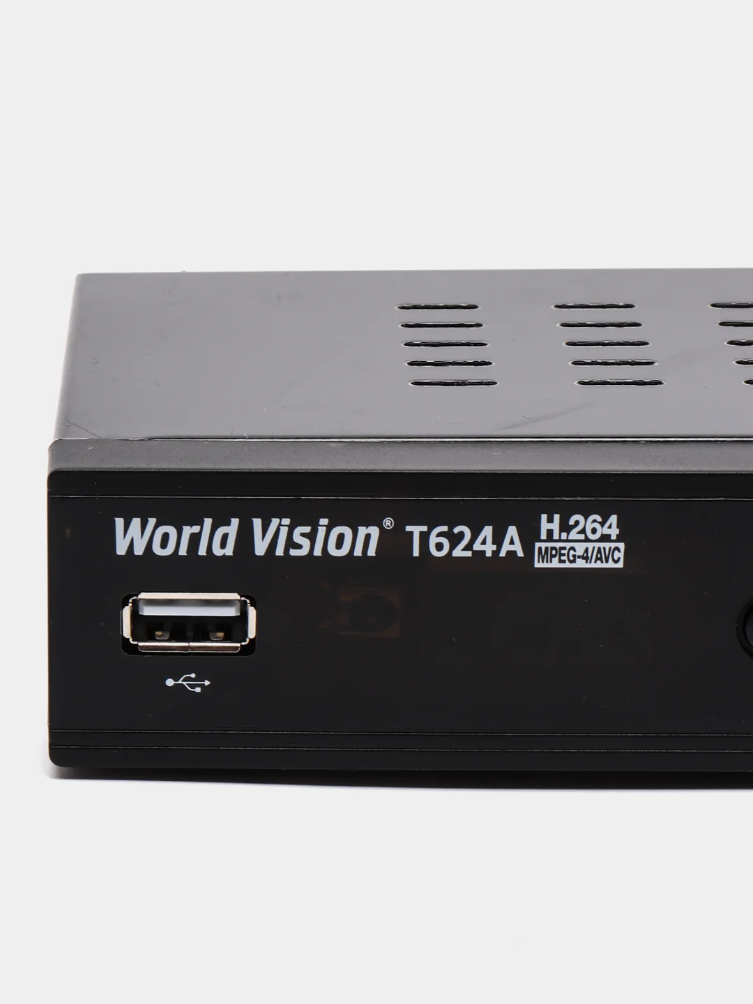 Бежевый цифровая приставка ресивер для цифрового ТВ DVB-T2 / C World Vision