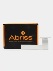 Ручка дверная ABRISS R21.027 MWP (Белый матовый) на тонком, цинковом основании для дверей