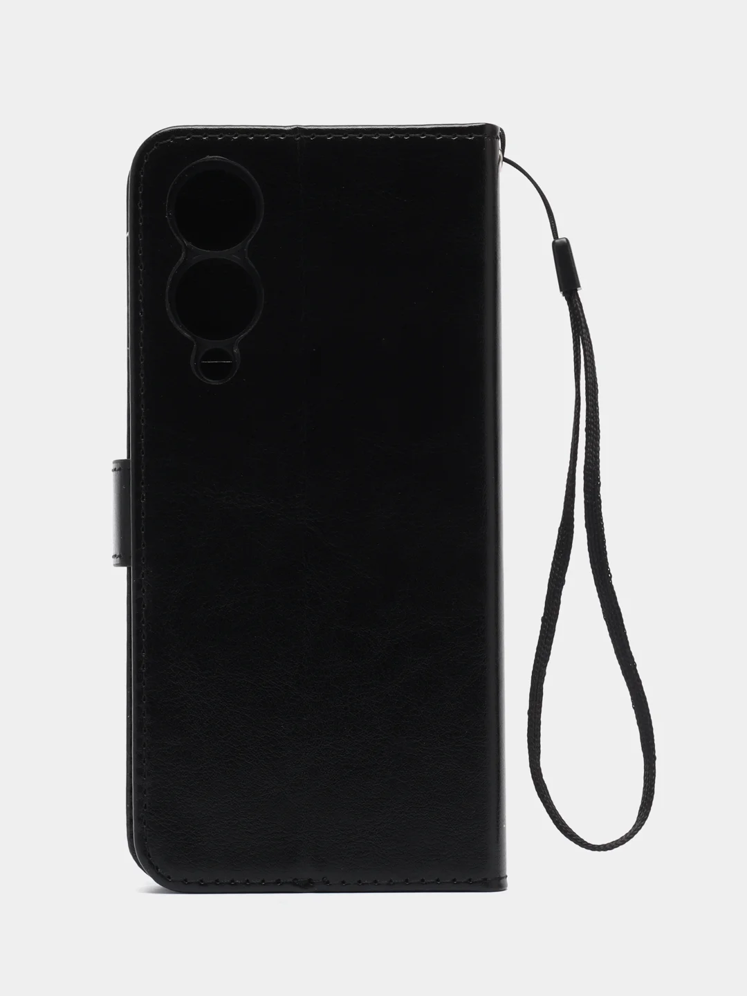 Черный чехол-книжка с магнитной застежкой для Vivo Y17s 4G (Виво y17с 4Г)