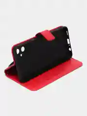 Красный чехол-книжка с магнитной застежкой для Samsung Galaxy A05 (Самсунг Галакси А05)