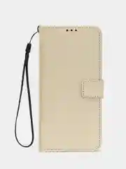 Золотой чехол-книжка с магнитной застежкой для Realme 11 Pro 5G / Realme 11 Pro+ (Plus) (Реалми 11 Про 5 Джи Плюс)
