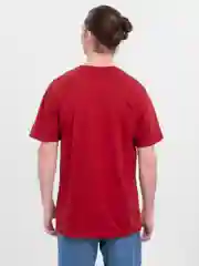 Бордовый футболка Oversize
