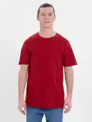 Бордовый футболка Oversize