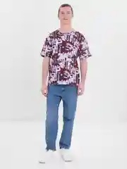 Красный футболка мужская