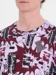 Красный футболка мужская
