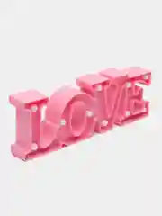 Розовый светодиодный LED светильник LOVE (Сердце)