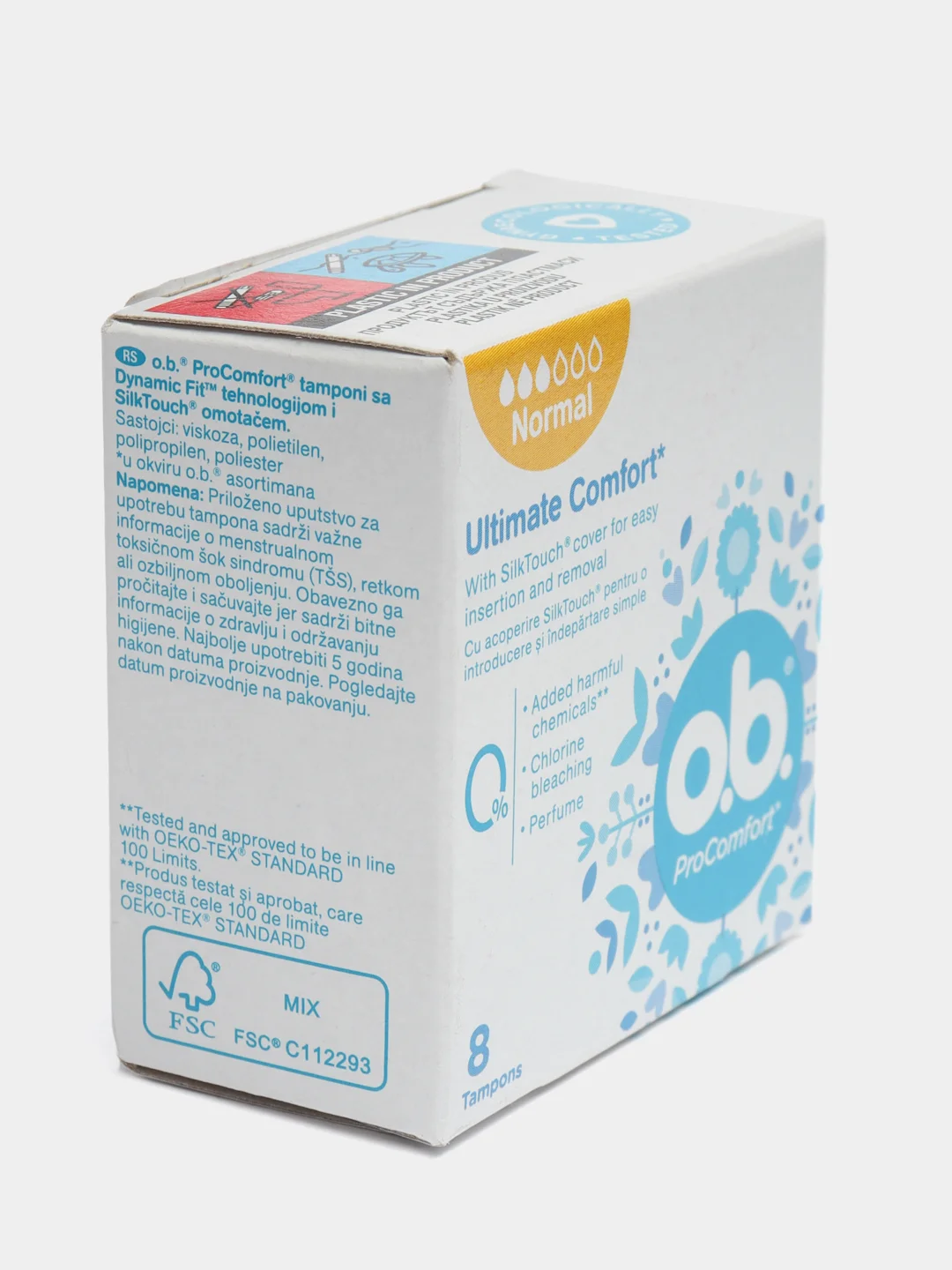 Тампоны женские ob Procomfort Normal, 8 шт