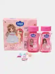 Подарочный набор, Детский Шампунь, Гель для душа, Игрушка, Подарок для девочек, 4 в 1