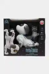 Белый интерактивная игрушка "Собака Акробат" 22 x 21 x 14 см, робот на пульте управления