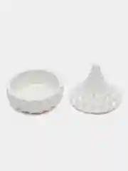 Белый декоративная гипсовая шкатулка