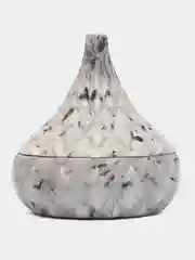 Угольный декоративная гипсовая шкатулка (разноцвет)