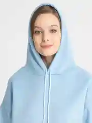 Белый худи женское
