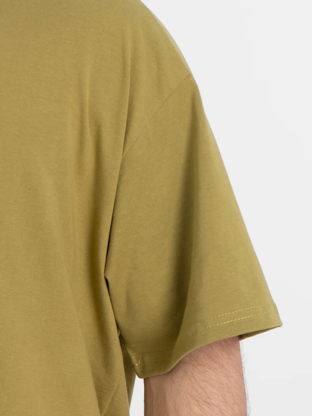 Хаки футболка Oversize