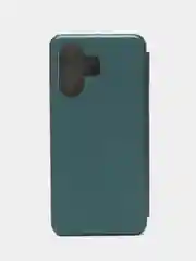 Бордовый чехол книжка Redmi 13C, Poco C65,  редми 13с, поко с65
