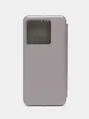 Тёмно-серый чехол-книжка для Xiaomi 13 Lite, 13T/13T Pro, Poco C40, M5, X4 Pro, Note 10s, Poco X6 Pro