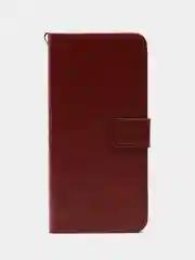 Багровый чехол-книжка с магнитной застежкой для Realme 11 Pro 5G / Realme 11 Pro+ (Plus) (Реалми 11 Про 5 Джи Плюс)