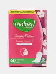 Ежедневные прокладки, женские, гигиенические, Molped Everyday Freshness, 60 шт