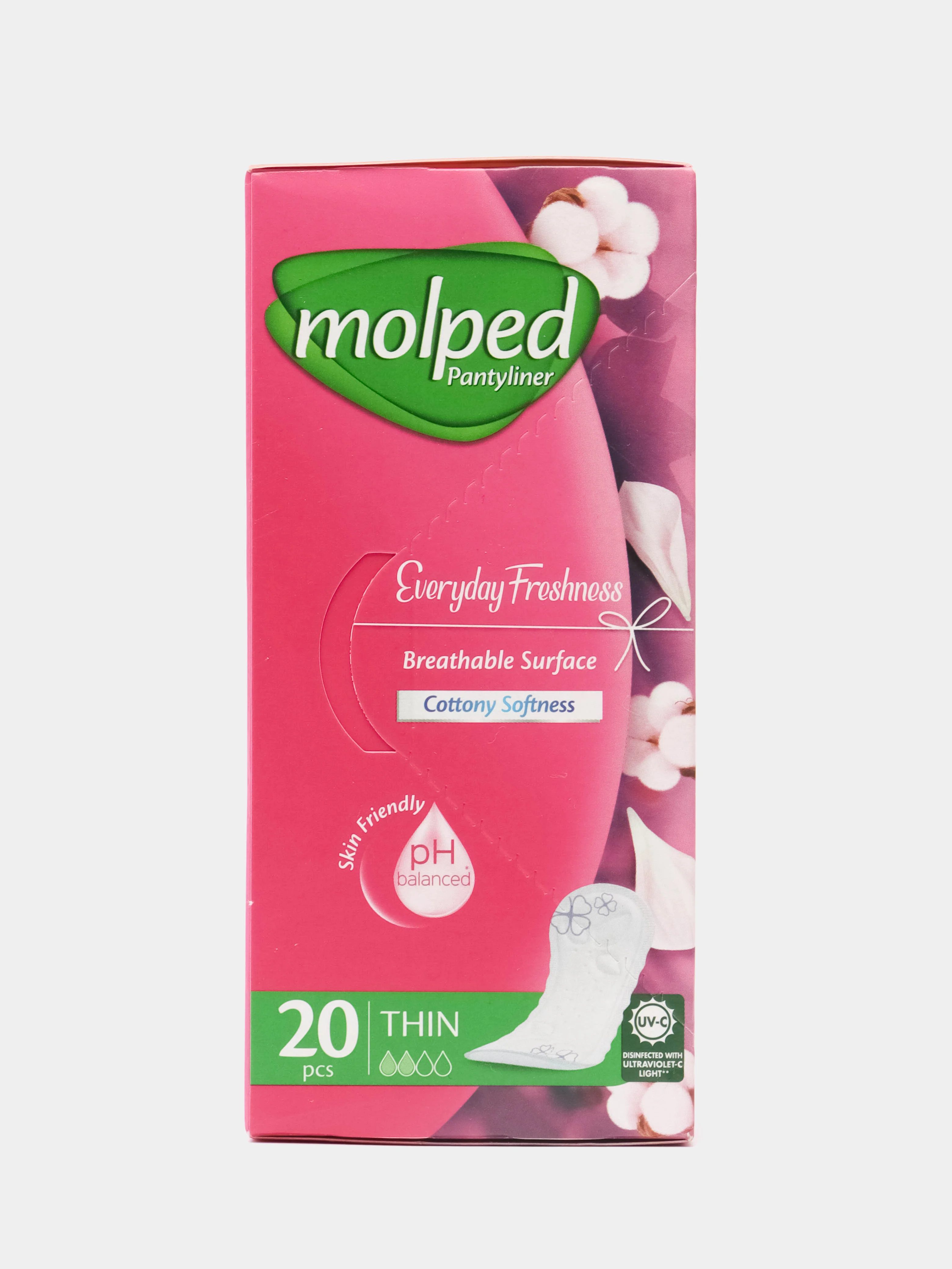 Ежедневные прокладки, женские, гигиенические MOLPED Everyday Freshness, 20 шт