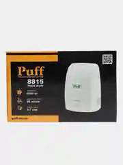 Белый 1401.375 Электросушитель для рук "Puff-8815", белый, 1 кВт