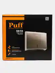 Хром 1402.101 Диспенсер бумажных полотенец puff-5610, хром мат., антивандальный с ключом